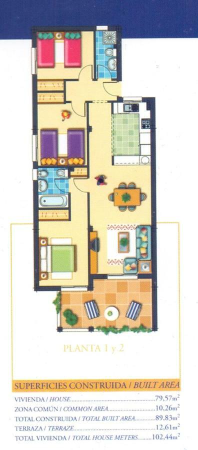 Ribera Beach 1 Apartment Nali มาร์ เด คริสตัล ภายนอก รูปภาพ